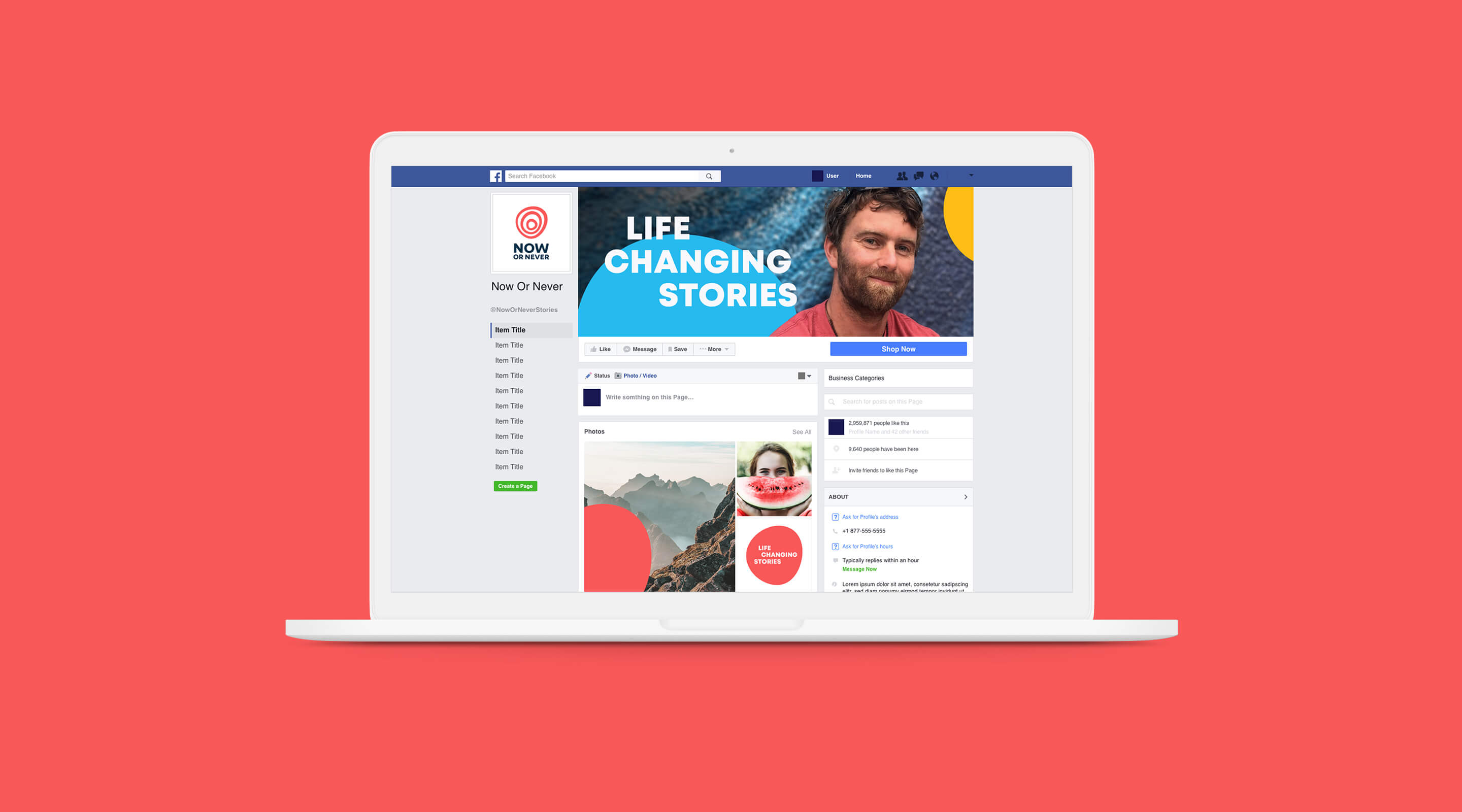 non-facebook-design